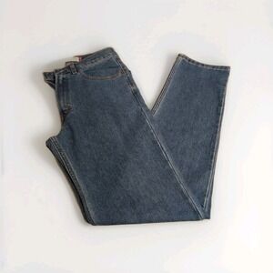 Levi's 550 Relaxed Fit Blue Denim Jeans Men's 31x36 100% Cotton